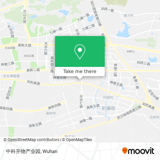 中科开物产业园 map