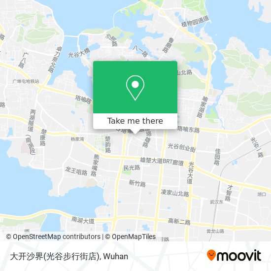 大开沙界(光谷步行街店) map