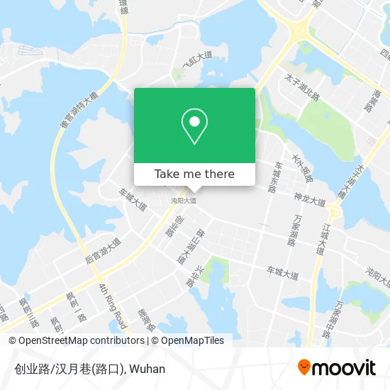 创业路/汉月巷(路口) map