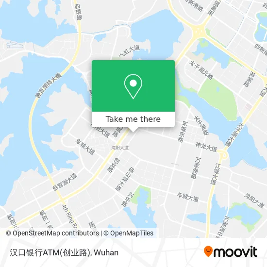 汉口银行ATM(创业路) map