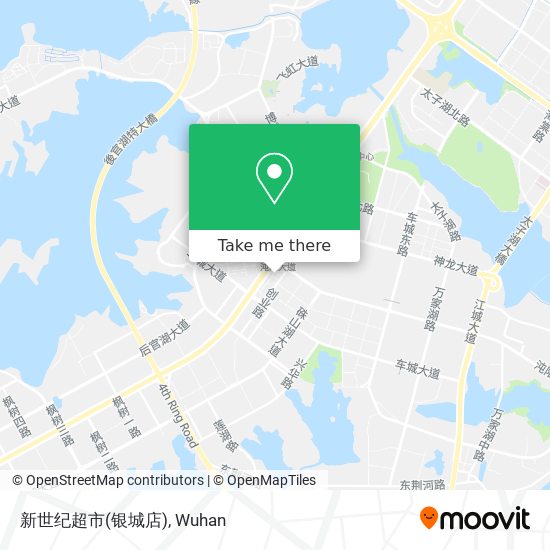 新世纪超市(银城店) map