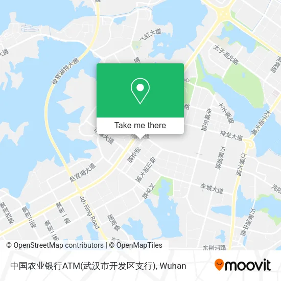 中国农业银行ATM(武汉市开发区支行) map