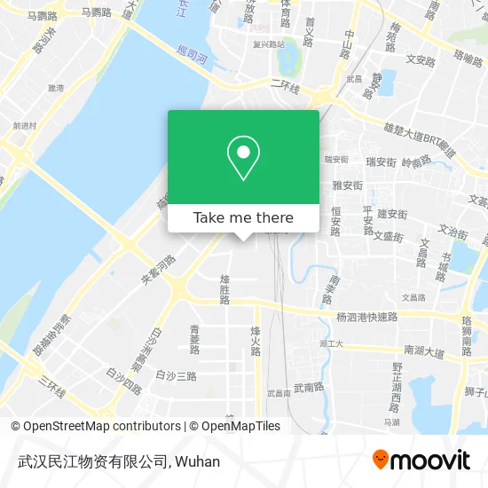 武汉民江物资有限公司 map