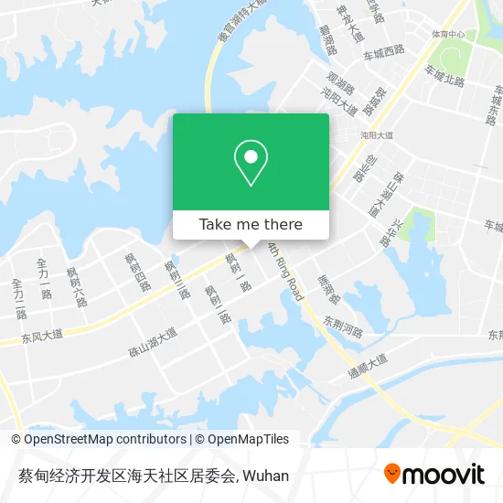 蔡甸经济开发区海天社区居委会 map