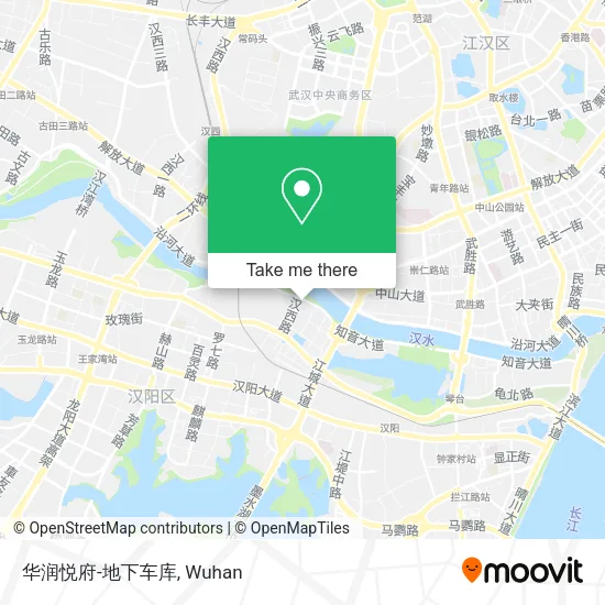 华润悦府-地下车库 map