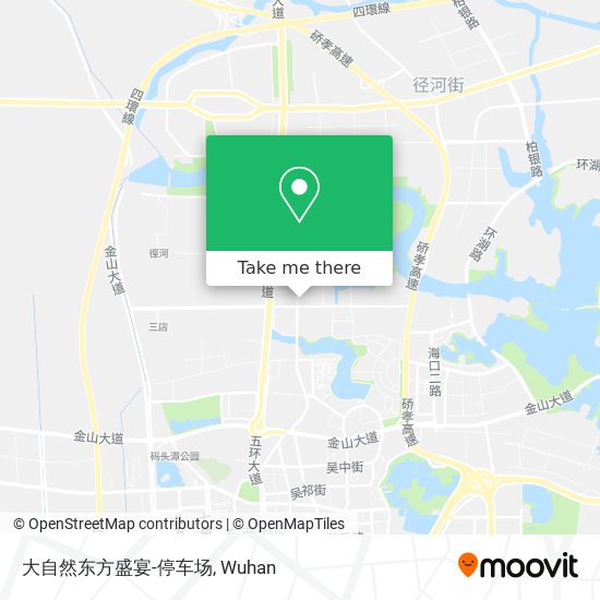 大自然东方盛宴-停车场 map