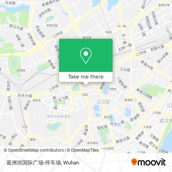 葛洲坝国际广场-停车场 map