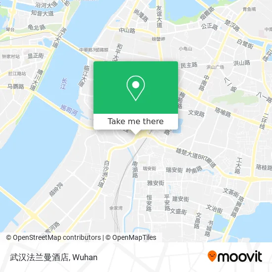 武汉法兰曼酒店 map