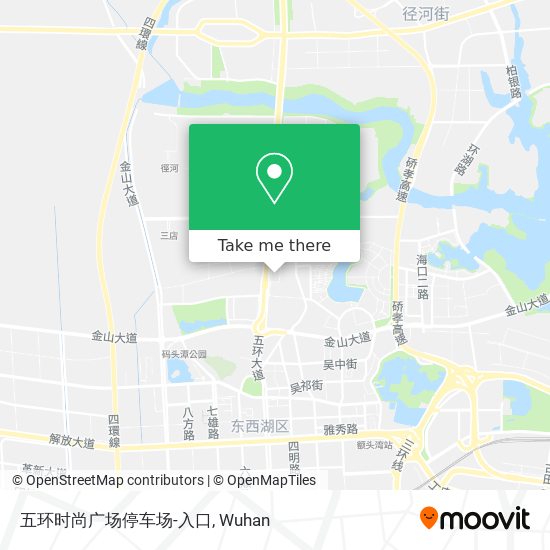 五环时尚广场停车场-入口 map