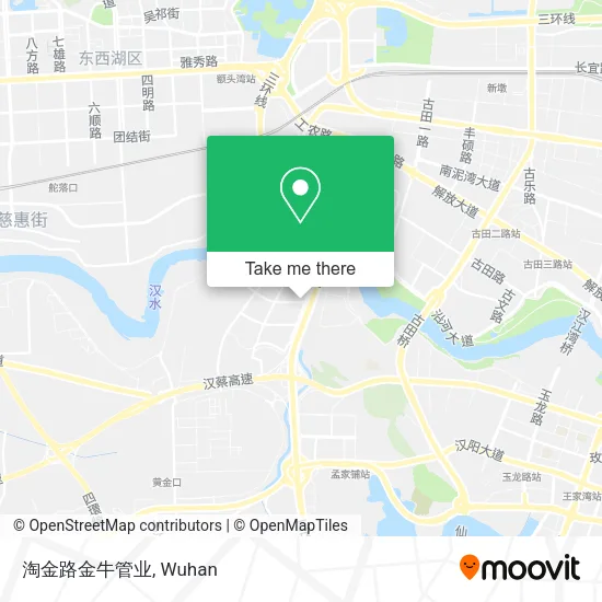 淘金路金牛管业 map