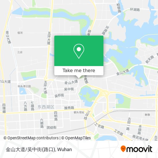 金山大道/吴中街(路口) map