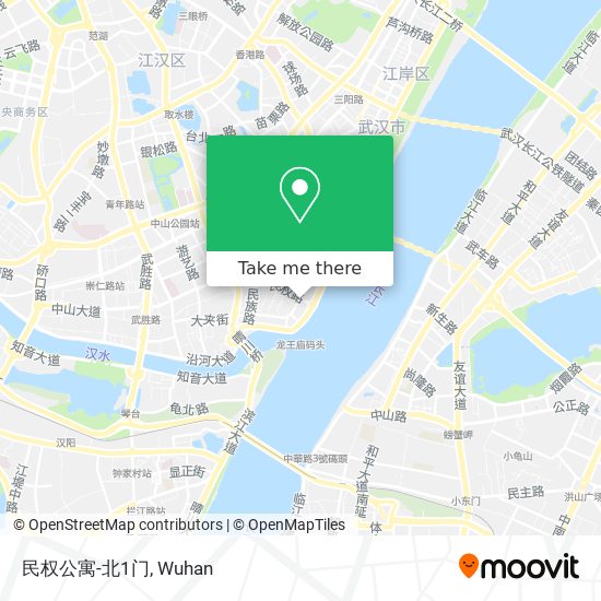民权公寓-北1门 map