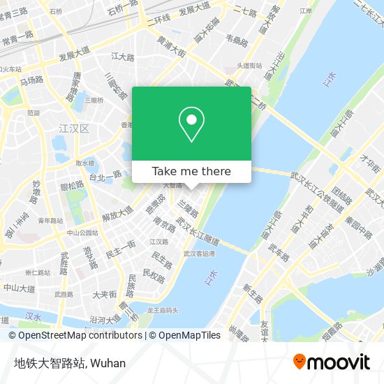 地铁大智路站 map