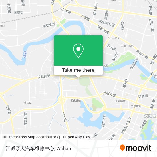 江诚亲人汽车维修中心 map
