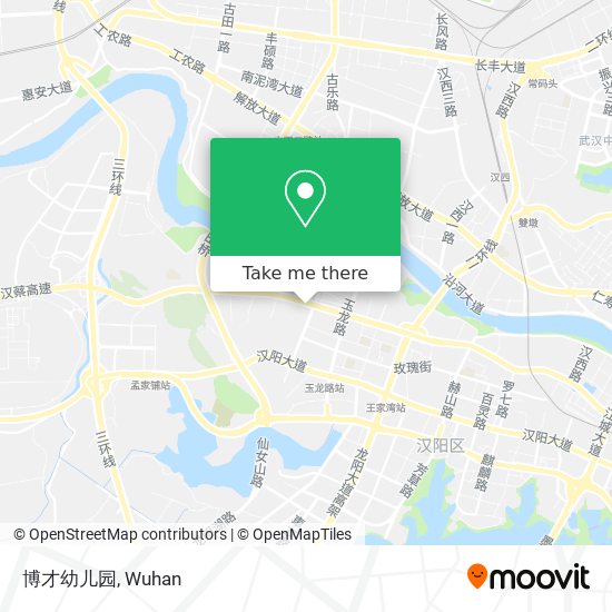 博才幼儿园 map