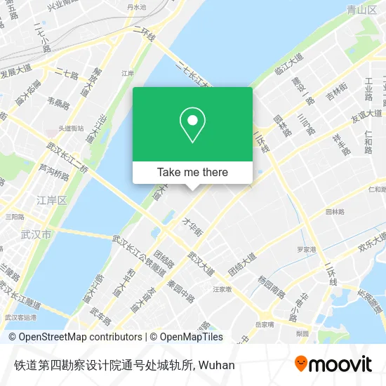 铁道第四勘察设计院通号处城轨所 map