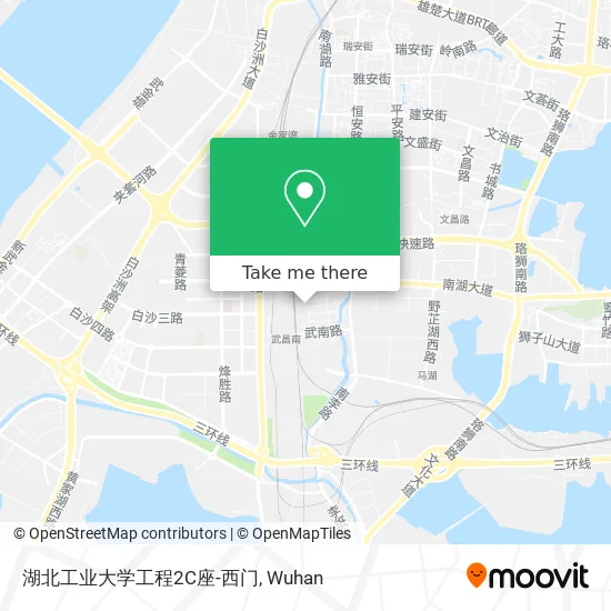 湖北工业大学工程2C座-西门 map