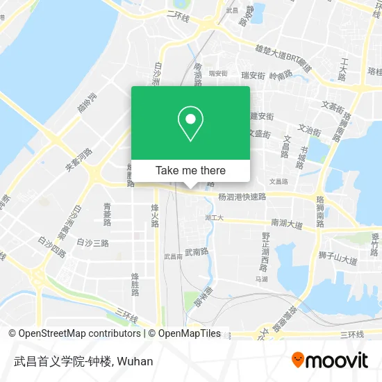 武昌首义学院-钟楼 map