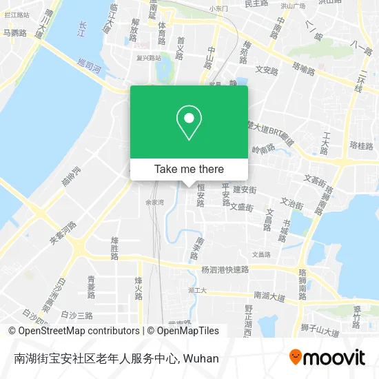 南湖街宝安社区老年人服务中心 map