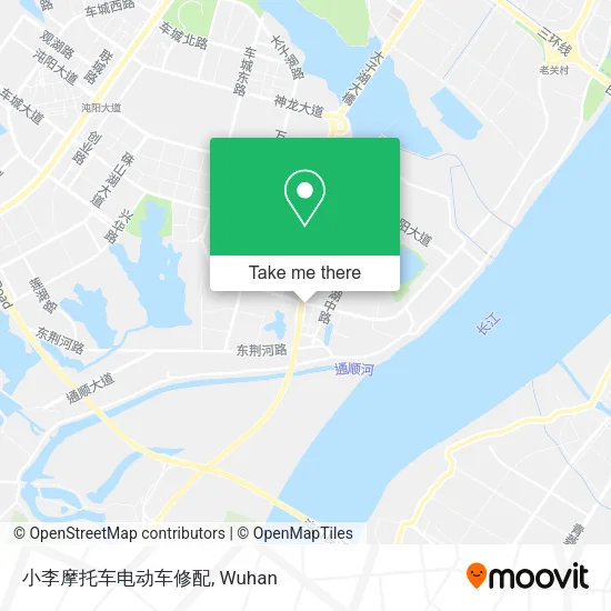 小李摩托车电动车修配 map