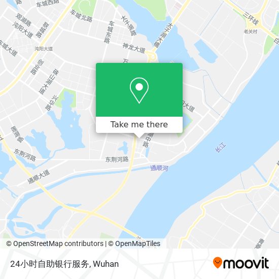 24小时自助银行服务 map