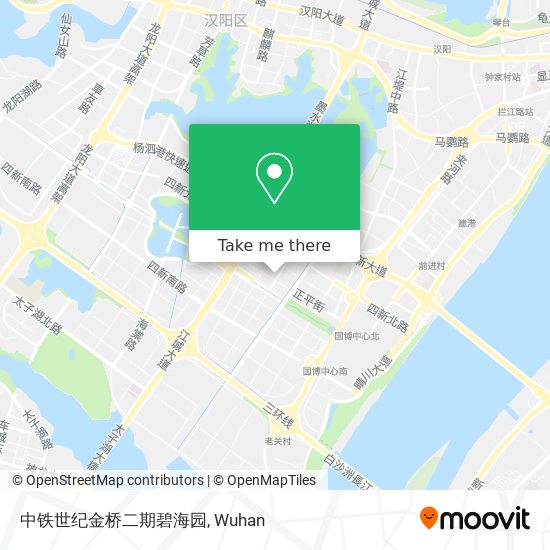 中铁世纪金桥二期碧海园 map