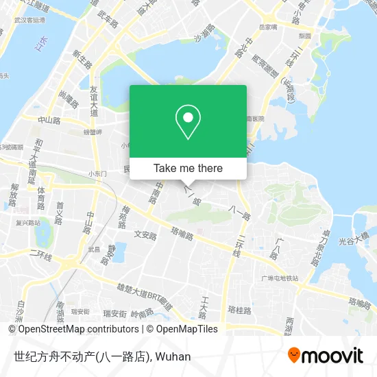 世纪方舟不动产(八一路店) map