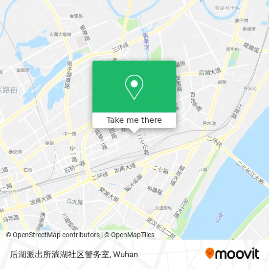 后湖派出所淌湖社区警务室 map