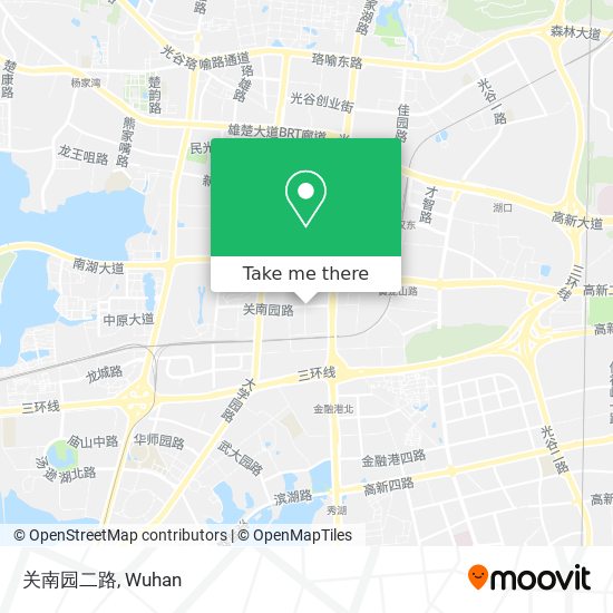 关南园二路 map