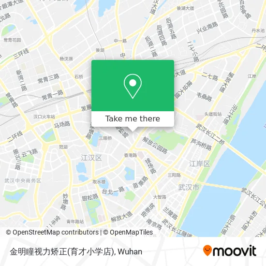 金明瞳视力矫正(育才小学店) map