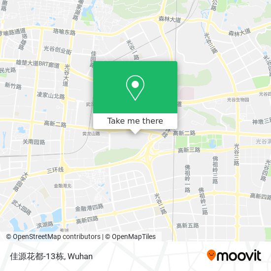 佳源花都-13栋 map