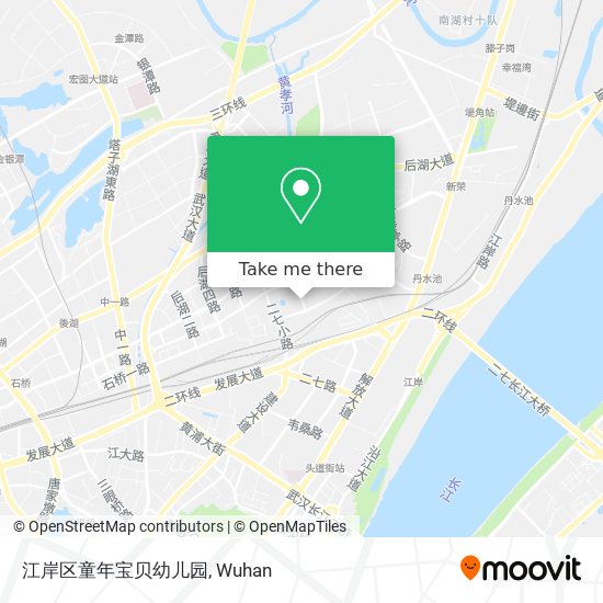 江岸区童年宝贝幼儿园 map