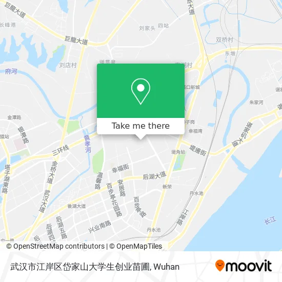 武汉市江岸区岱家山大学生创业苗圃 map