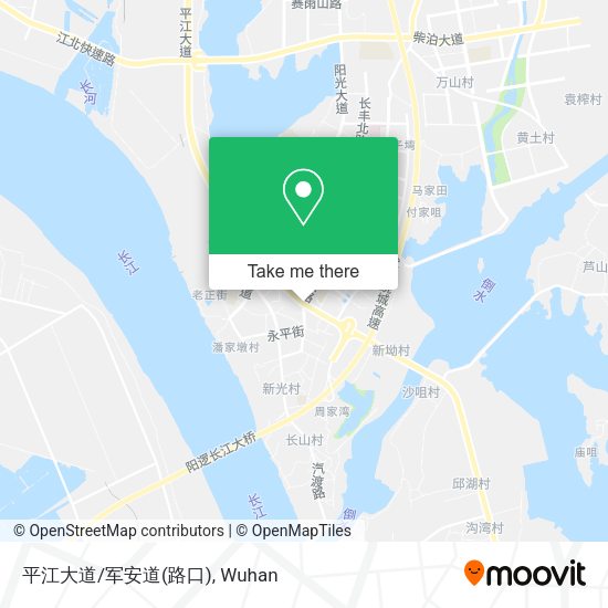 平江大道/军安道(路口) map