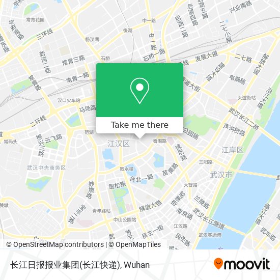 长江日报报业集团(长江快递) map