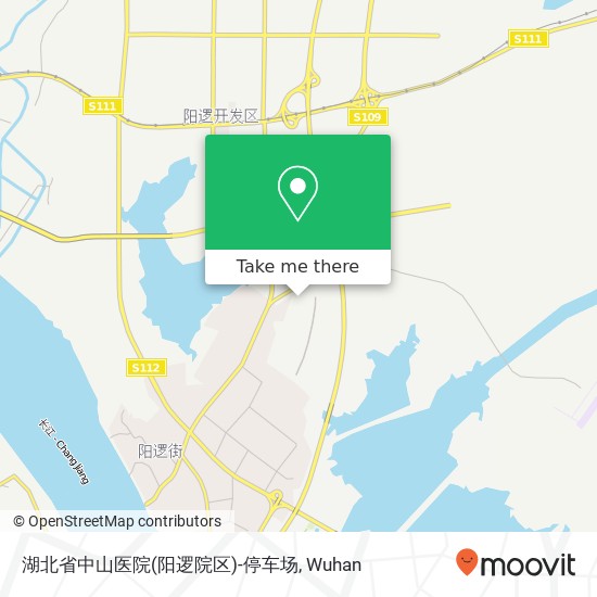 湖北省中山医院(阳逻院区)-停车场 map