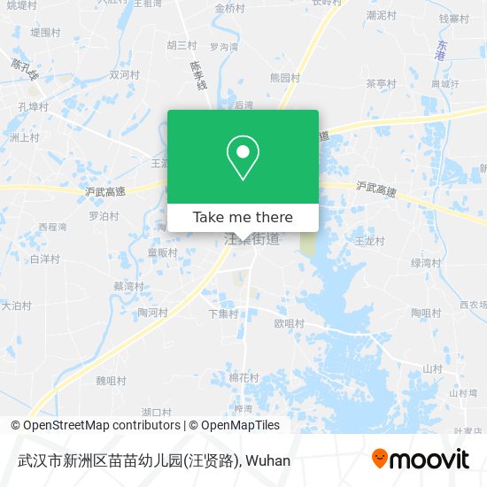 武汉市新洲区苗苗幼儿园(汪贤路) map
