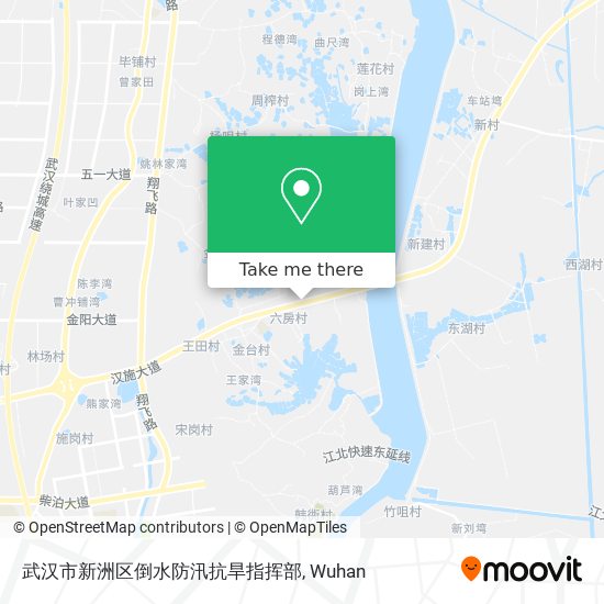 武汉市新洲区倒水防汛抗旱指挥部 map