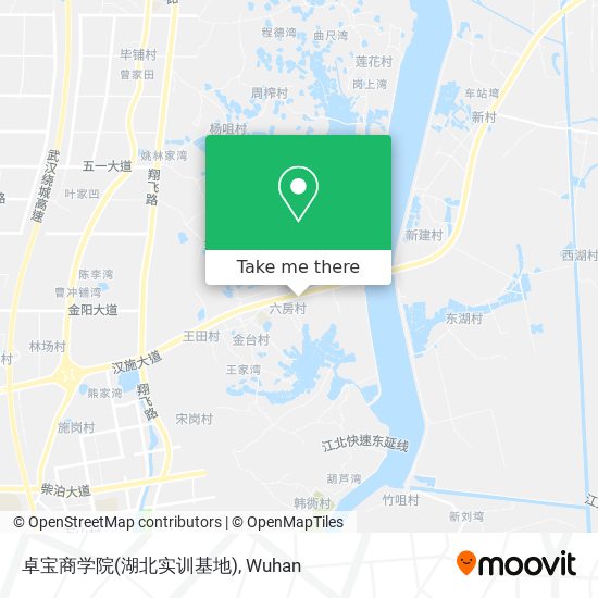 卓宝商学院(湖北实训基地) map