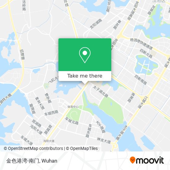 金色港湾-南门 map