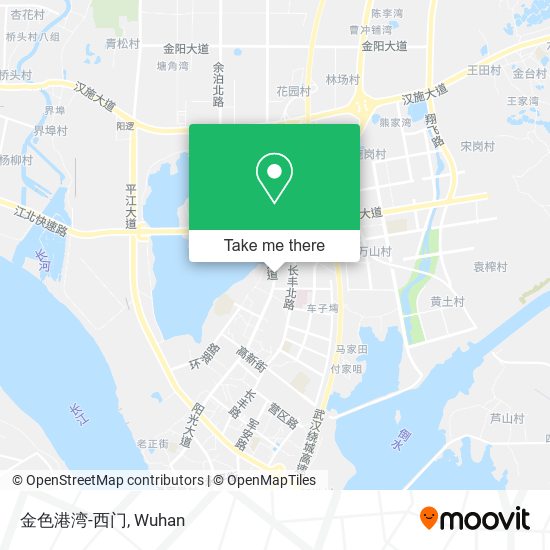 金色港湾-西门 map
