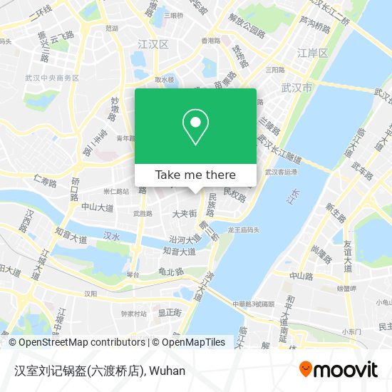 汉室刘记锅盔(六渡桥店) map
