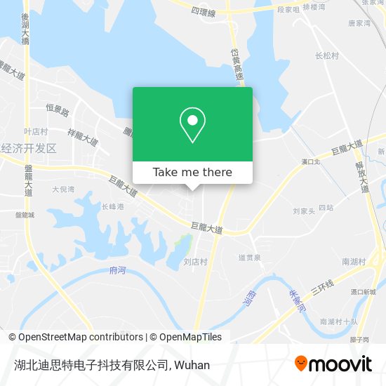 湖北迪思特电子抖技有限公司 map