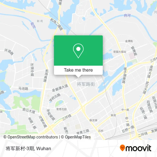 将军新村-3期 map