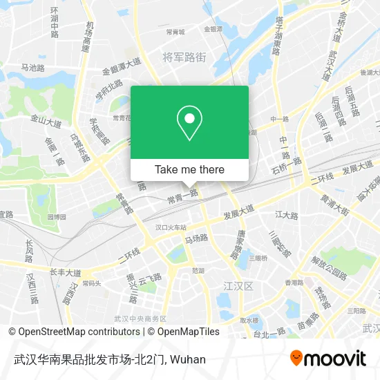 武汉华南果品批发市场-北2门 map