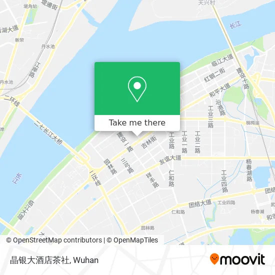 晶银大酒店茶社 map