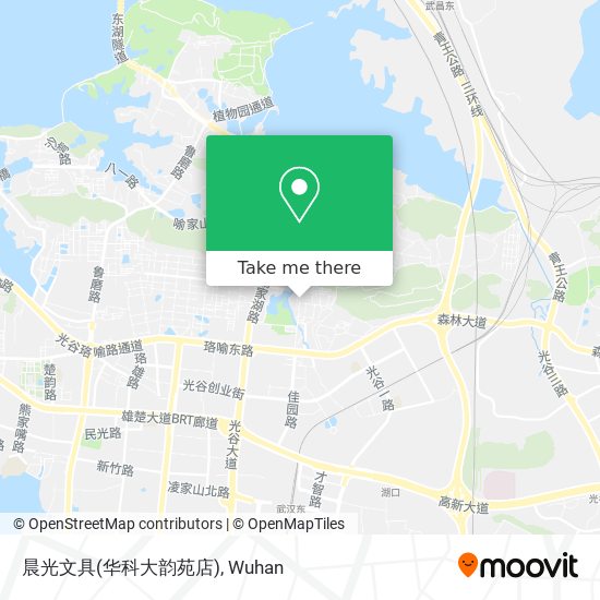 晨光文具(华科大韵苑店) map