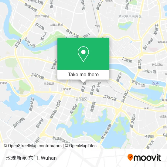 玫瑰新苑-东门 map