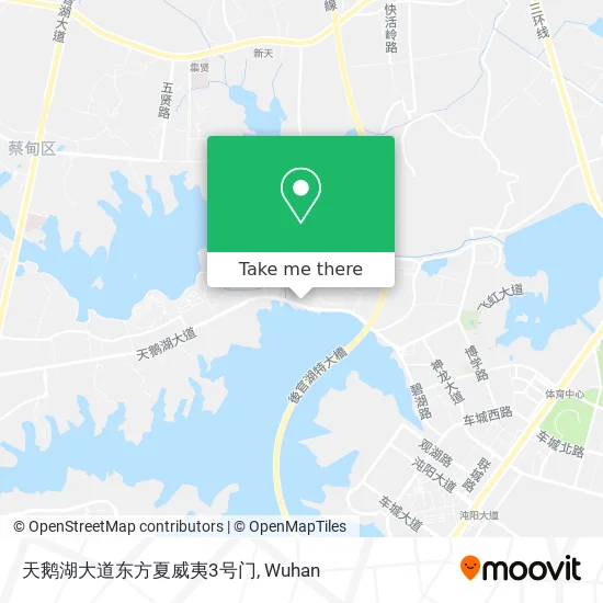 天鹅湖大道东方夏威夷3号门 map