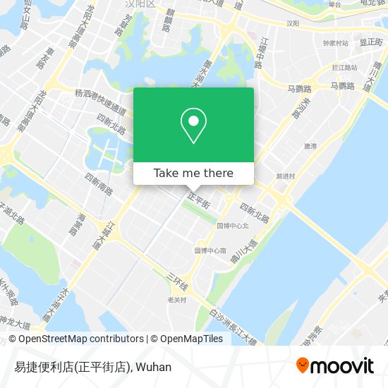 易捷便利店(正平街店) map